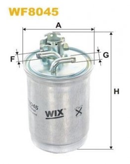Фильтр топливный WIX FILTERS WF8045