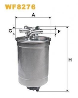 "8276 (839/8)" WIX FILTERS WF8276 (фото 1)