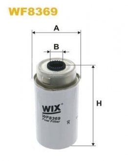 Фильтр топливный (PP 848/4) WIX FILTERS WF8369 (фото 1)