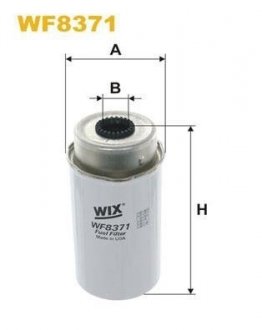 Фільтр палива WIX FILTERS WF8371