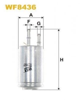 "8436 (866/4)" WIX FILTERS WF8436