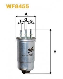 Фільтр паливний WIX FILTERS WF8455