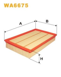 Фильтр воздушный FORD TRANSIT WIX FILTERS WA6675
