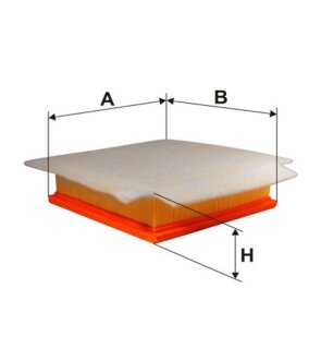 Фильтр воздушный /072/2 (WIX-Filtron) WIX FILTERS WA9527