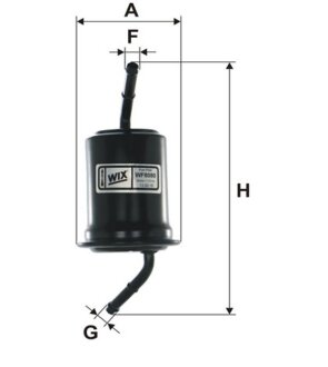 Фильтр топливный (PP 880) WIX FILTERS WF8080 (фото 1)