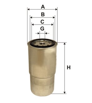 Фильтр топл. (WIX-Filtron) WIX FILTERS WF8305