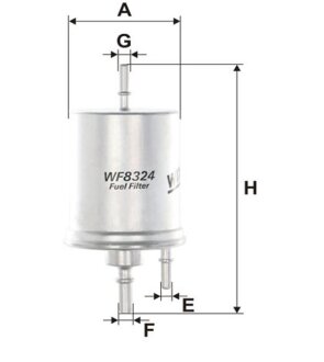 Фільтр палив. AUDI / PP836/5 (WIX-FILTERS) WIX FILTERS WF8324