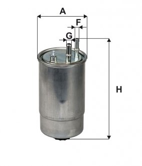 Фильтр топливный FIAT DUCATO 2.0-3.0 JTD 06-, PSA 3.0 HDI 11- (-FILTERS) WIX FILTERS WF8488 (фото 1)