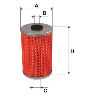 Фильтр масляный двигателя MB W123 /OM510 (WIX-Filtron) WIX FILTERS WL7024