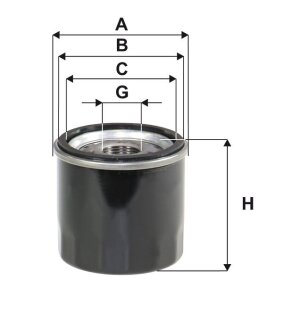 Фільтр масляний WIX FILTERS WL7204