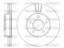 Диск тормозной передний, 278mm, FORD C-Max, Focus 03- WOKING D6710.10 (фото 1)