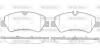 Колодки тормозные дисковые, задние, 2.2TDCi, FORD Custom 12- (тип Bosch) WOKING P14213.00 (фото 1)