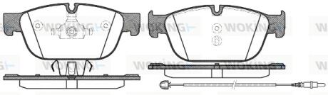 Колодки гальмівні WOKING P15513.01