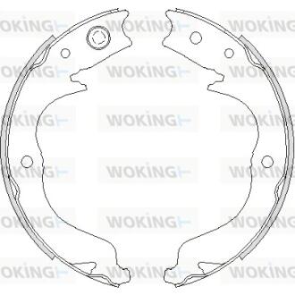 Колодки гальмівні барабанні WOKING Z4748.00