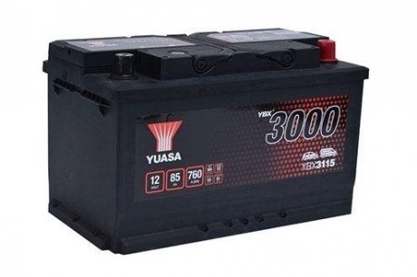 " 12V 85Ah SMF Battery (0)" YUASA YBX3115