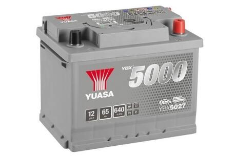 " 12V 65Ah Silver High Performance Battery (0)" YUASA YBX5027