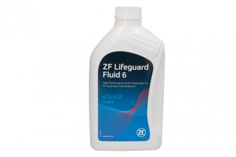 Олива трансмісійна ATF LifeGuardFluid 6, 1л. ZF S671.090.255