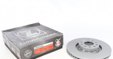 Тормозные диски перед Audi A6/A8 ZIMMERMANN 100.3303.20 (фото 1)