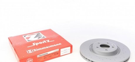 Тормозные диски Coat Z Sport ZIMMERMANN 100.3356.52