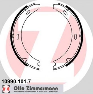 Комплект гальмівних колодок ZIMMERMANN 109901017