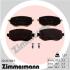 Колодки тормозные ZIMMERMANN 22610.180.1 (фото 1)