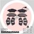 Колодки тормозные дисковые ZIMMERMANN 24072.175.2 (фото 1)