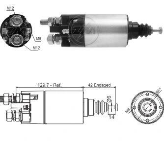 Втягивающее реле стартера ZM ZM1842
