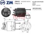 Реле втягивающего стартера ZM ZM495 (фото 1)