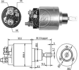 Реле втягуюче стартера ZM ZM779